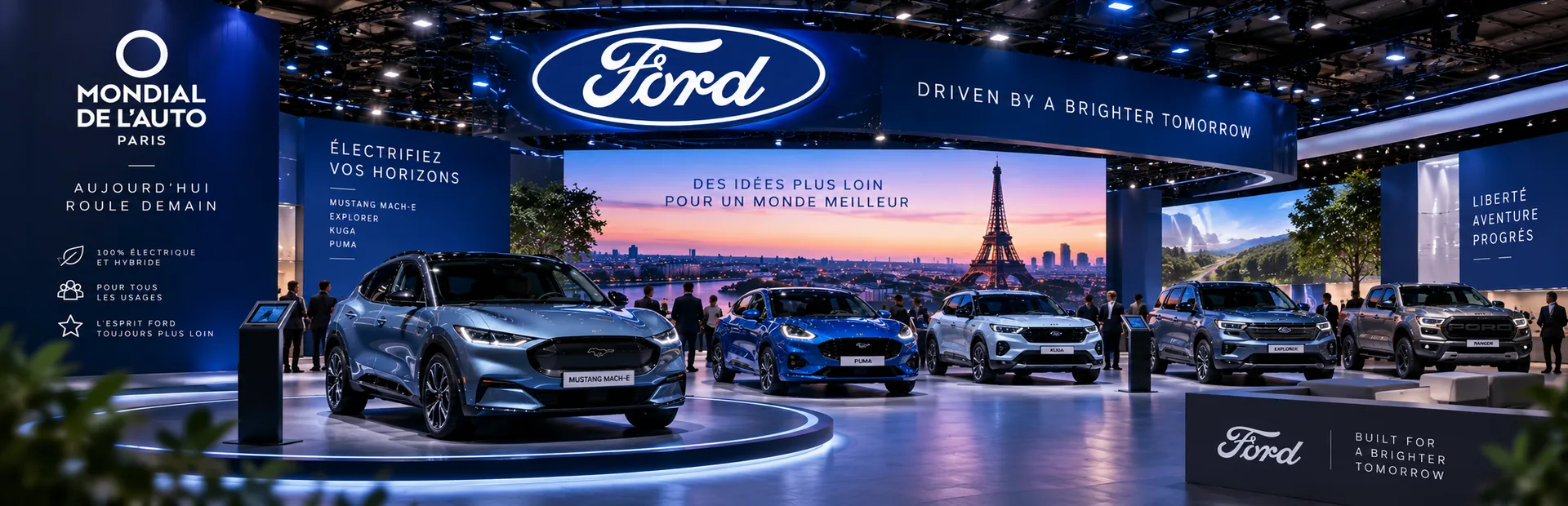 Ford au Mondial de l'Auto Paris, Pavillon 5 Hall 5.3